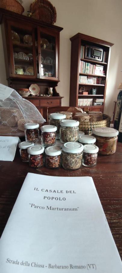 Il Casale Del Popolo Villa Barbarano Romano Kültér fotó